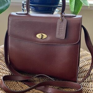 90s Vintage Coach Handbag